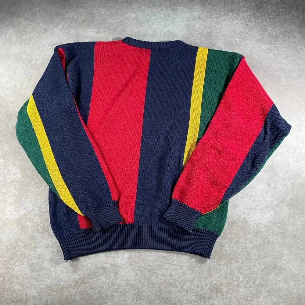 90’s Croft & Barrow Multicolor Soft Pullover Knit Sweater XL